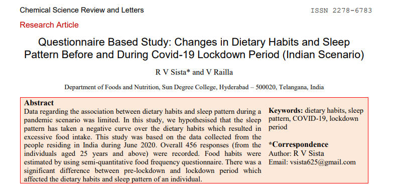 Published Research Paper